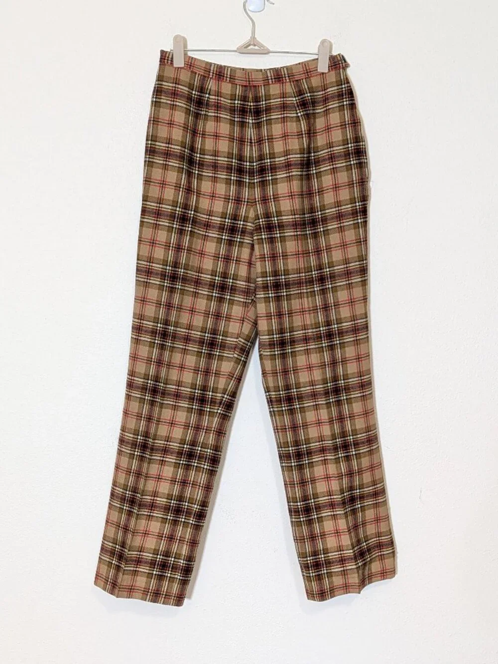 Vintage Pendleton 2-Piece Wool Pantsuit - Plaid - Contemporary Size Small - Picture 8 of 13